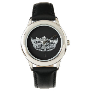 Kids Pageant Crown Watch Armbanduhr