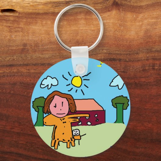 Kids Painting Schlüsselanhänger (Vorderseite)