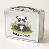 Kids Panda Lunchbox (Vorderseite)