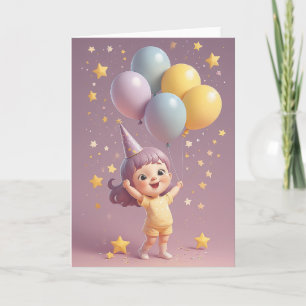 Kids' Paradise Birthday Karte