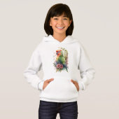Kids Parrot Hooded Sweatshirt (Vorne ganz)