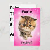 Kid's Party Einladung (Vorne/Hinten)