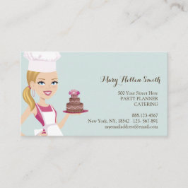 Kids Party Event Organizer Cake Designer Card Visitenkarte