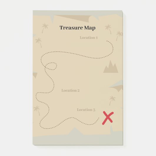 Kids Party Game | Custom Scavenger Hunt | Post-it Klebezettel (Vorderseite)