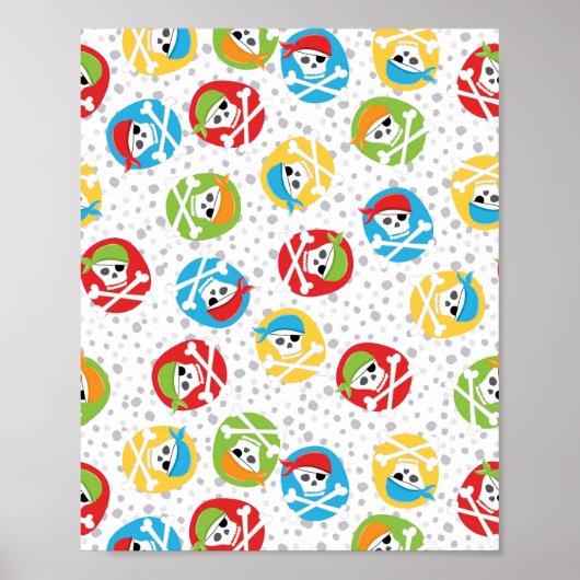 Kids Party Pirate Poster (Vorne)