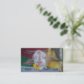 KIDs PARTY PLANNER-GESCHÄFTSKARTE Visitenkarte (Stehend Vorderseite)