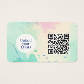 Kids Party Planner Pastor Teddy Bear QR-Logo (Rückseite)