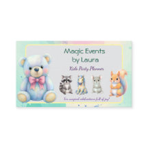 Kids Party Planner Pastor Teddy Bear QR-Logo