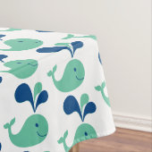 KId's Party Spouting Whale Cartoon Tablecloth Tischdecke (Beispiel)