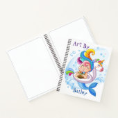 Kids Personal Sketch Spirale Notebook Notizblock (Innenseite)
