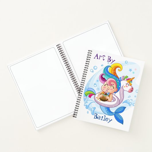 Kids Personal Sketch Spirale Notebook Notizblock (Innenseite)
