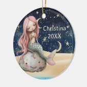 Kids Personalisiert Mermaid Weihnachtsschmuck (Links)