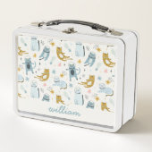 Kids Personalisiert Metal Lunch Box (Vorderseite)
