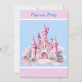 Kids Personalisiert Princess Party Einladung (Vorderseite)