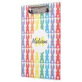 Kids Personalisiert Rainbow Silhouette Niedlich Klemmbrett (Links)