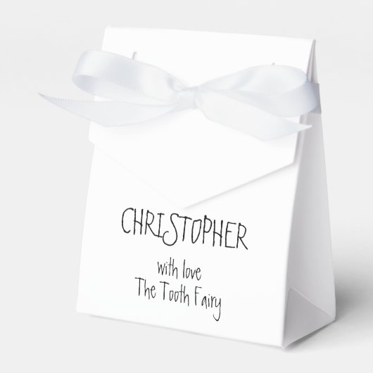 Kids Personalisiert Tooth Leckerei Box Geschenkschachtel (Vorderseite)