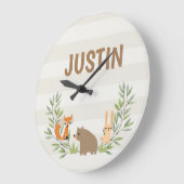 Kids Personalisierte Acryl-Wandklemme Große Wanduhr (Winkel)