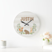 Kids Personalisierte Acryl-Wandklemme Große Wanduhr (Zuhause)