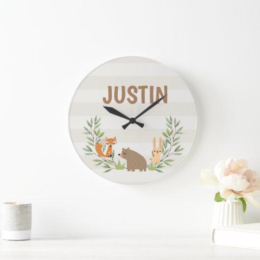 Kids Personalisierte Acryl-Wandklemme Große Wanduhr (Zuhause)