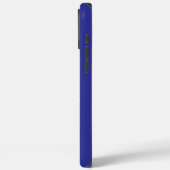 Kids Personalize Blue Robot Case-Mate iPhone Hülle (Rückseite / Links)