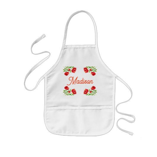 Kids personalized apron kinderschürze (Vorne)
