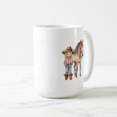 Kids Pferde Tasse (VorderseiteRechts)