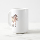 Kids Pferde Tasse (Vorderseite Links)