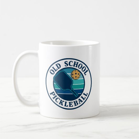 Kids Pickleball Sport T-shirts. Kaffeetasse (Links)