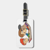 Kids Pinewood Derby Car Race Gepäckanhänger (Vorderseite vertikal)