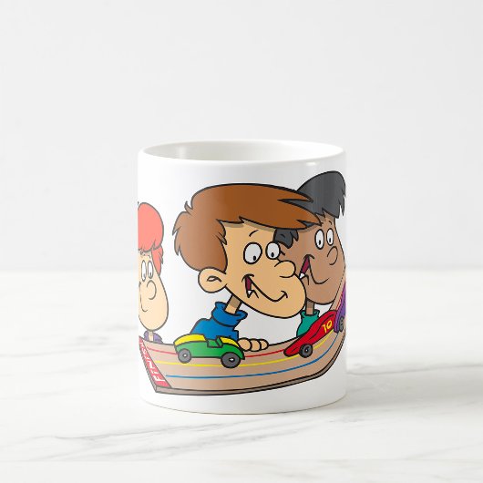 Kids Pinewood Derby Car Race Kaffeetasse
