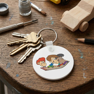 Kids Pinewood Derby Car Race Schlüsselanhänger