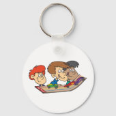 Kids Pinewood Derby Car Race Schlüsselanhänger (Vorderseite)