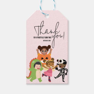 Kids Pink Halloween Kostüme Party Essentials Geschenkanhänger