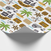 Kids Pirate Geschenkpapier (Ecke)