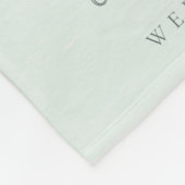 Kids Pirate Mouse Sailboat Monogram Baby Milestone Fleecedecke (Ecke)