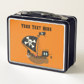 Kids Pirate Theme Lunch Box anpassen (Rückseite)