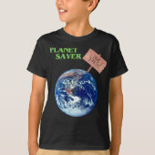 Kids Planet Saver T-Shirt (Vorderseite)