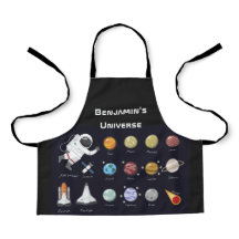 Kids Planets Astronaut Monogram buntes Universum