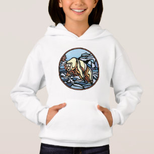 Kid's Polar Bear Hoodie Bären Art Hoodie Shirts