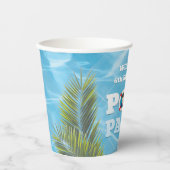 Kids Pool Party - Geburtstagsparty Pappbecher (Vorderseite)