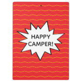 Kid's Pop Art Summer Camp Klemmbrett (Rückseite)