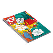 Kid's Pop Art Summer Camp Notizblock (Rechte Seite)