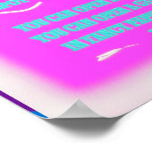 KIDS POSTER TYPE-DESIGN-PINK MIT WÖRTERN (Ecke)