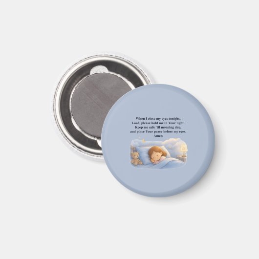 Kids Prayer Magnet (Vorderseite/Rückseite)