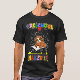 Kids Preschool nagelte It Kindergarten Pre K Gradu T-Shirt