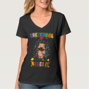 Kids Preschool nagelte It Kindergarten Pre K Gradu T-Shirt