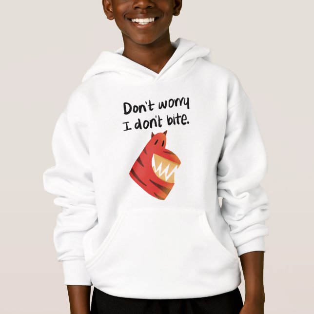Kids Printed Hoodie (Vorderseite)