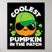 Kids Pumpkin Patch Boys oder Girls fallen Coolste Poster (Vorne)