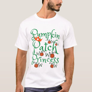 Kids Pumpkin Patch Princess Season Halloween Harve T-Shirt