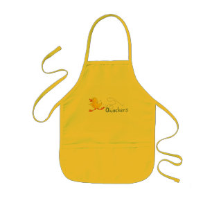 Kids quackers yellow duck apron kinderschürze